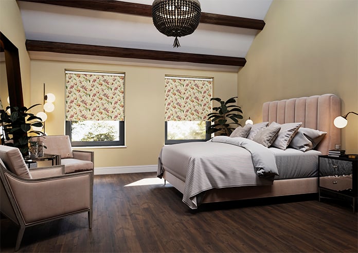 Laura Ashley Gosford, Cranberry - Twist&Fit Roller Blind - Image 7